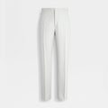 Ermenegildo Zegna Oasi Lino Oasis Linen Trousers Men's Spring And Summer Fashion Casual Comfortable Straight Trousers  Pants Ngvp #1575