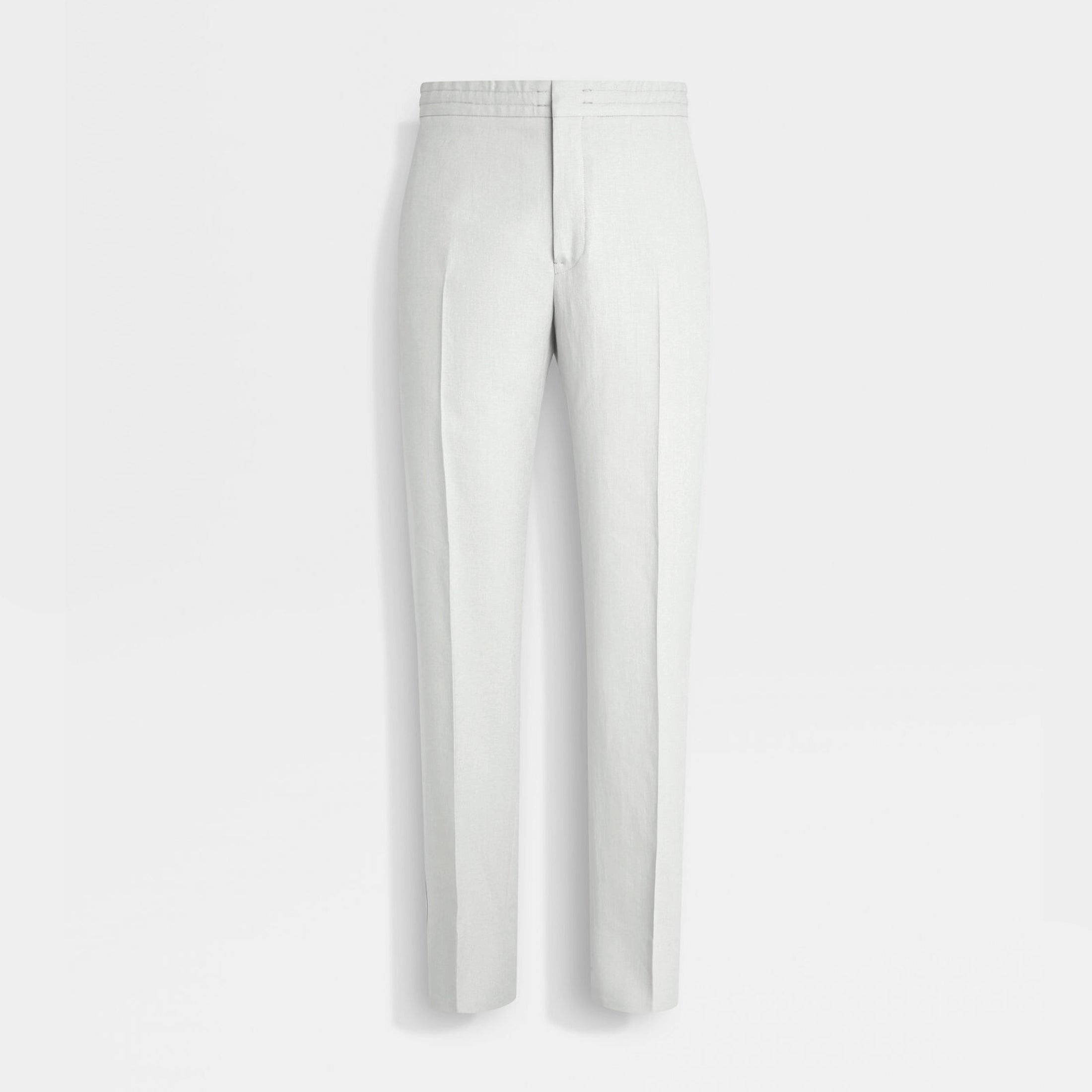 Ermenegildo Zegna Oasi Lino Oasis Linen Trousers Men's Spring And Summer Fashion Casual Comfortable Straight Trousers  Pants Ngvp #1575