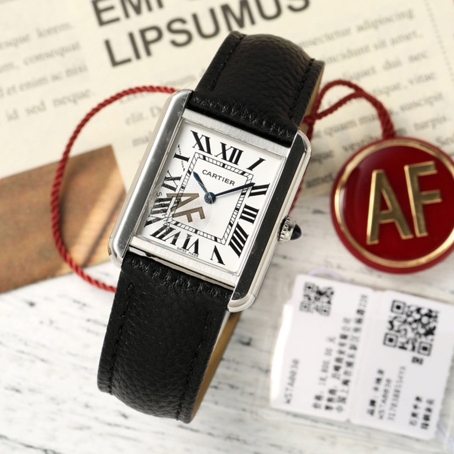 Cartier Tank Must De Cartier Watch Small Model Women's Fashionable And Luxurious Watch #81212