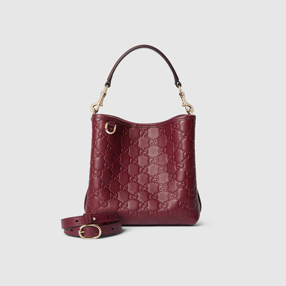 Gucci GG Emblem Small Bucket Bag #335481
