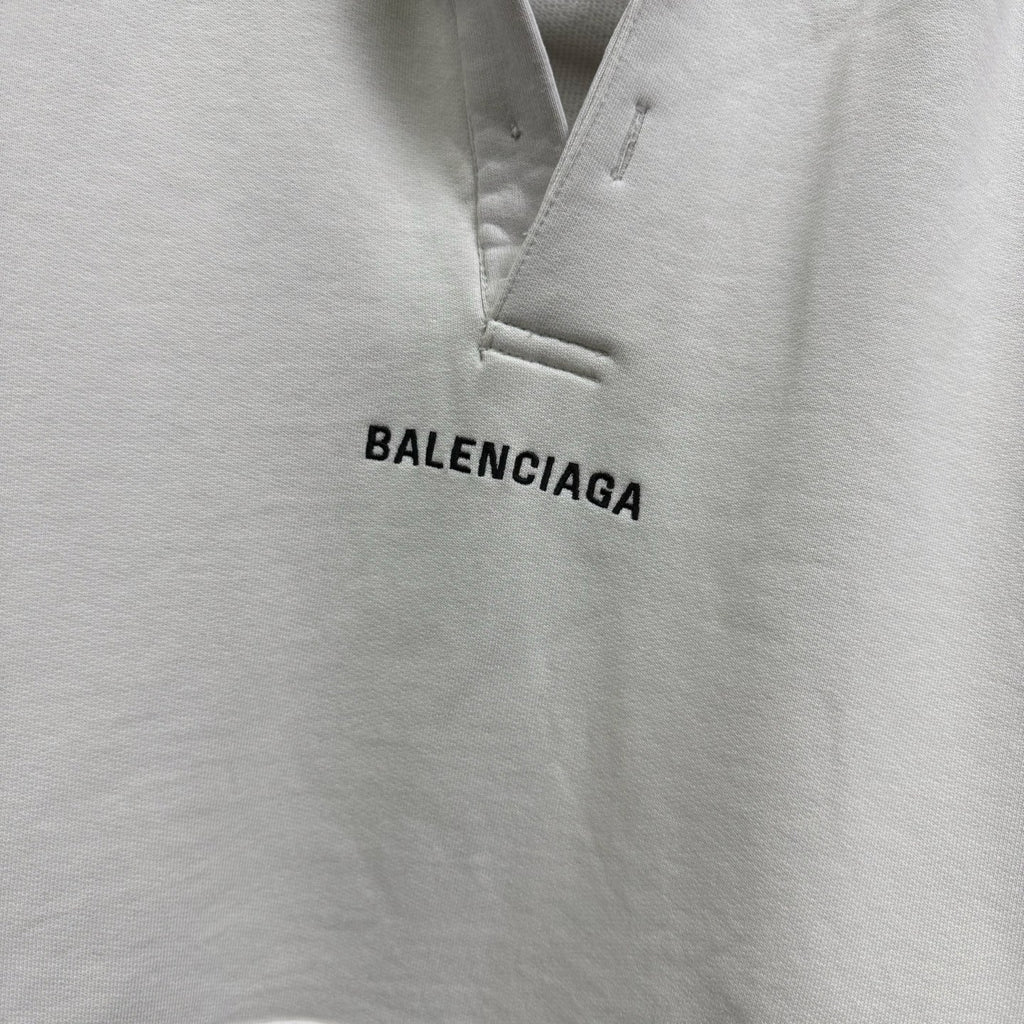 Balenciaga Polo Collar Hooded Sweatshirt #333810
