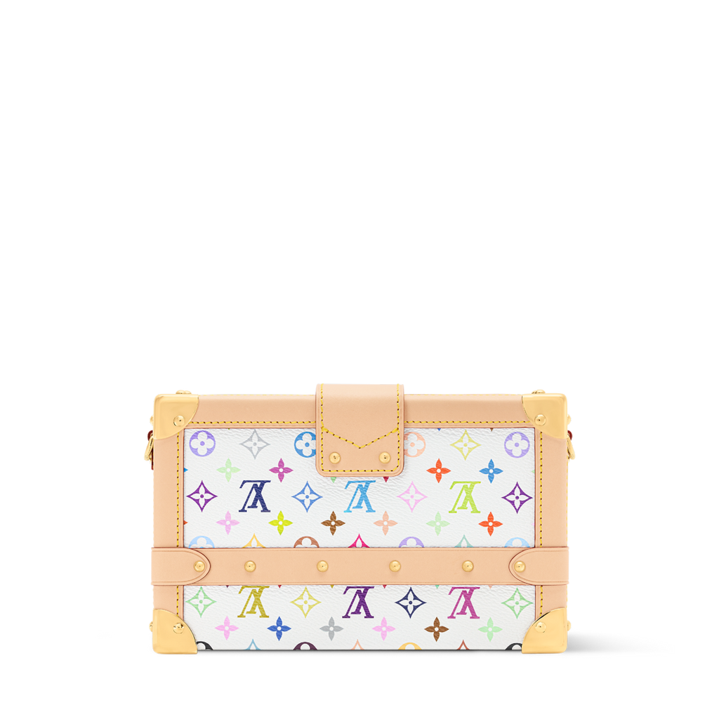 LOUIS VUITTON LV x TM_Petite Malle Monogram Women Handbags #382641