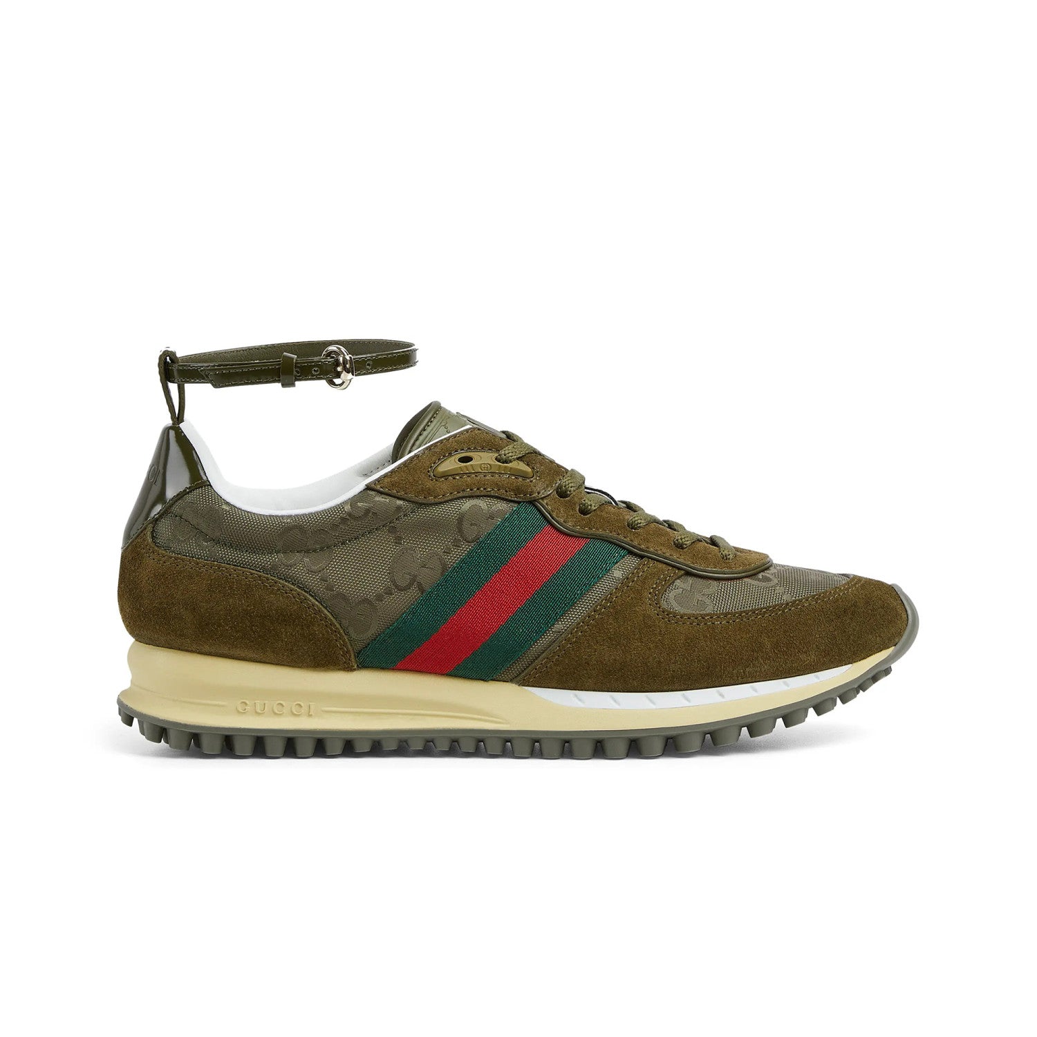 Gucci Re-Motion Women's Summer Solid Colour Round Toe Lace Up Low Top Casual Sneakers Shoes #76773