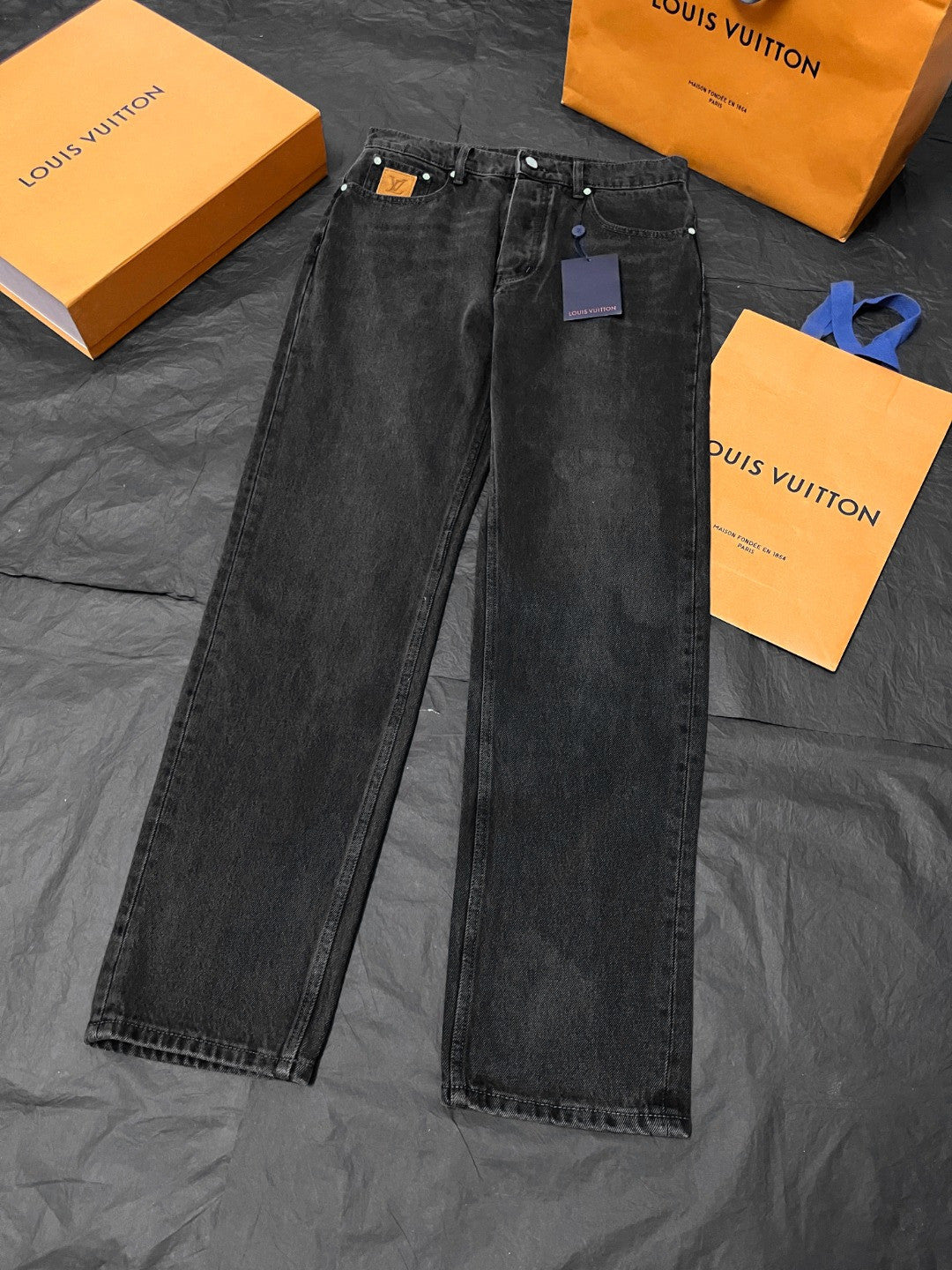 Louis Vuitton 25FW Men's LV Skate Denim Pants #333417