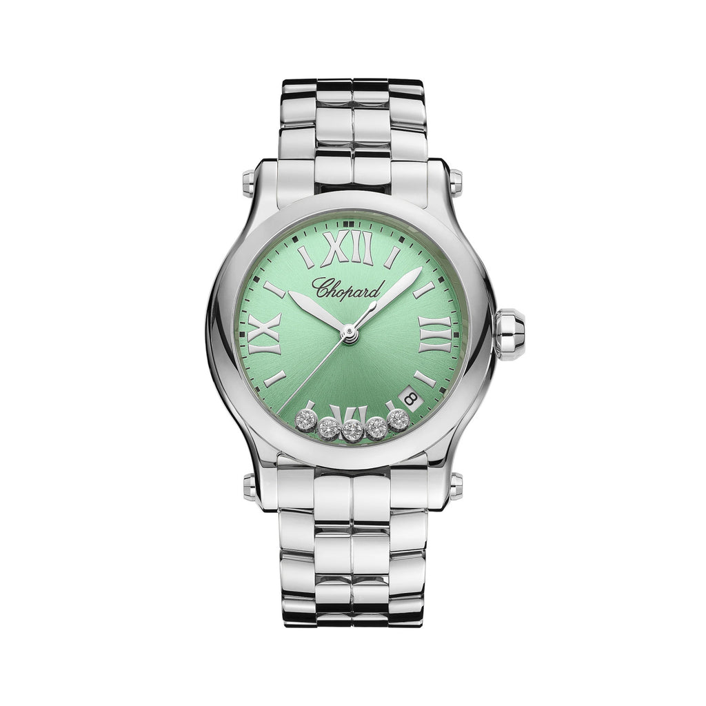 Chopard Happy Sport Women's Solid Color Dial Quartz Movement Stainless Steel Case 36mm Watch #77346