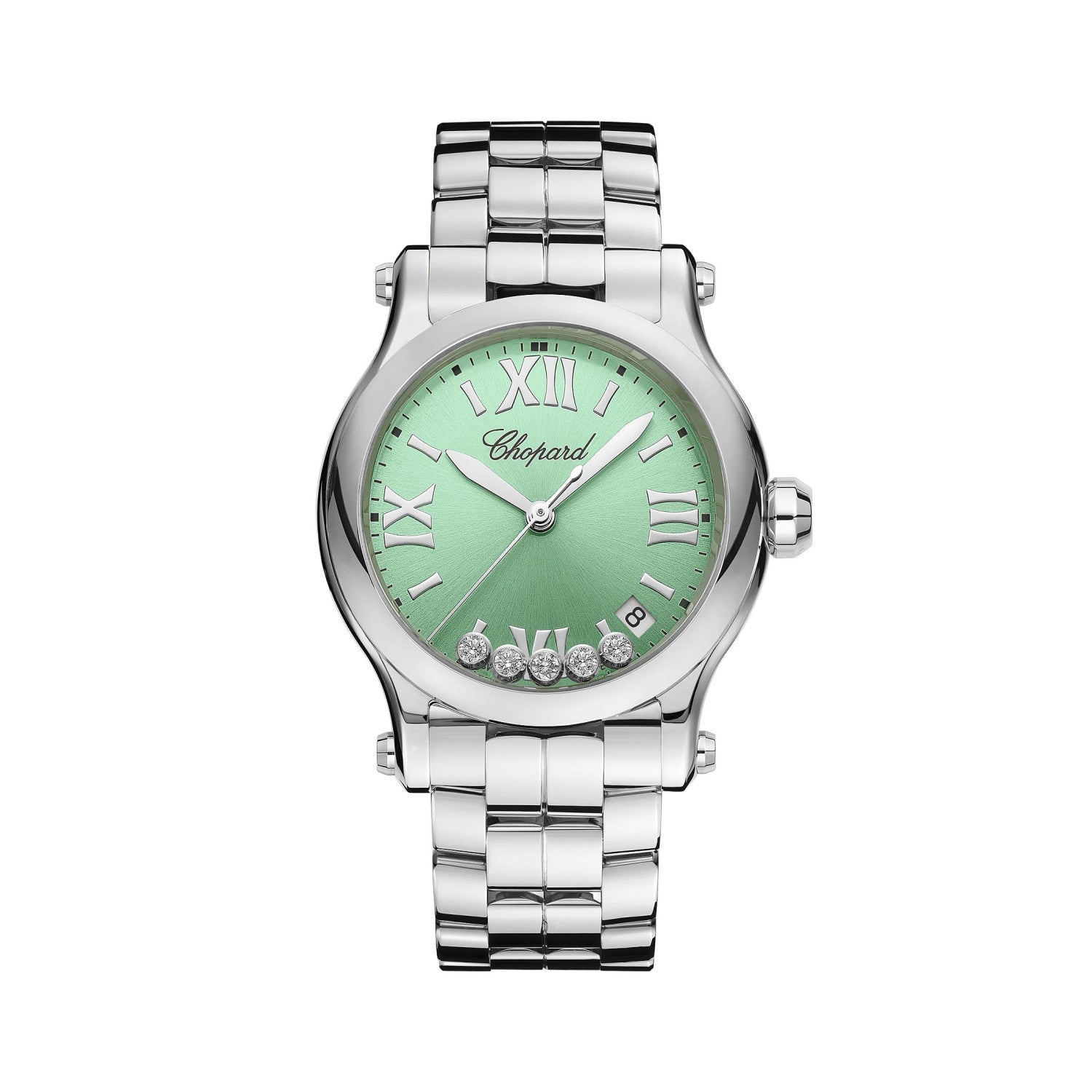 Chopard Happy Sport Women's Solid Color Dial Quartz Movement Stainless Steel Case 36mm Watch #77346