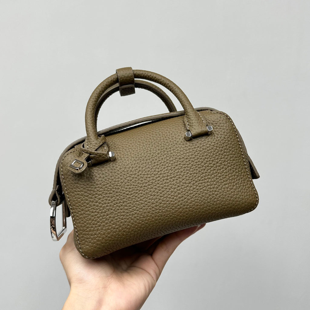 Delvaux Women's Solid Color Detachable Shoulder Strap Grained Calfskin Shoulder Handbag Bag Bags #76171