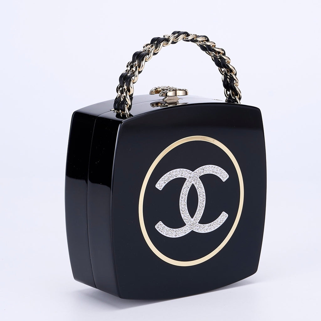 Chanel Women's Ladies' Fashion Classic Color Palette Shaped Rigid Evening Clutch Makeup Case Chain Bag Bags AS5652-B21915-U2093 #78527