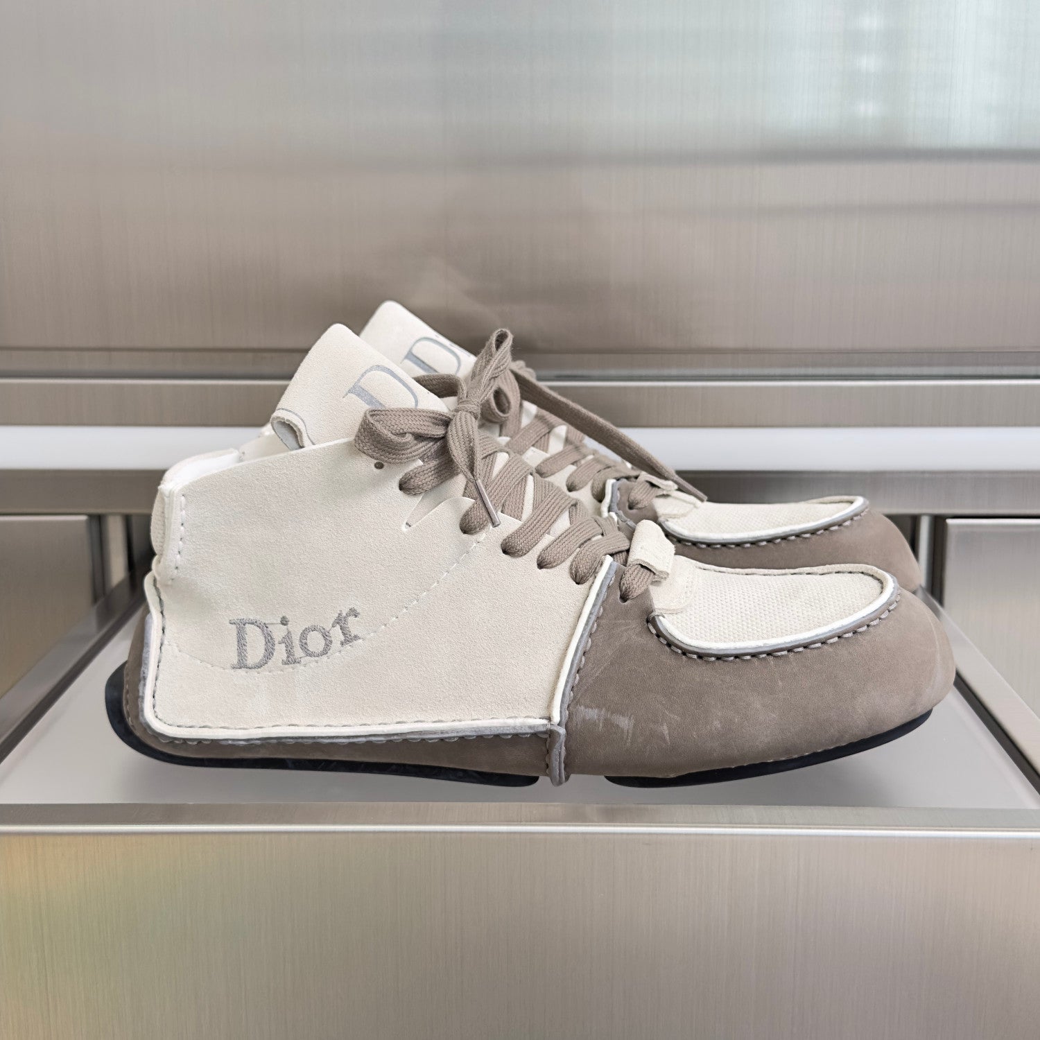 Dior Roadie Lace-Up Boot Nubuck #378132