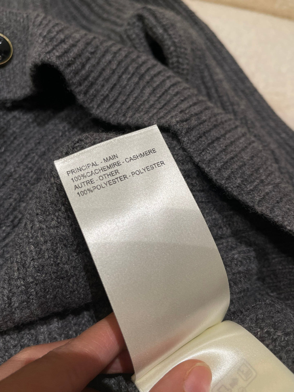 Louis Vuitton Embroidered Signature Cashmere Cardigan #333607