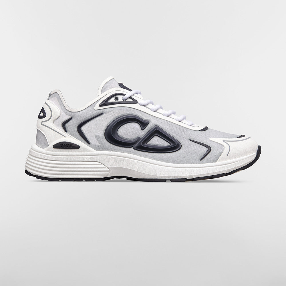 DIOR B30 Countdown Tech Sneaker Semi-Transparent N3O Nylon Technical Fabric and Rubber #381134