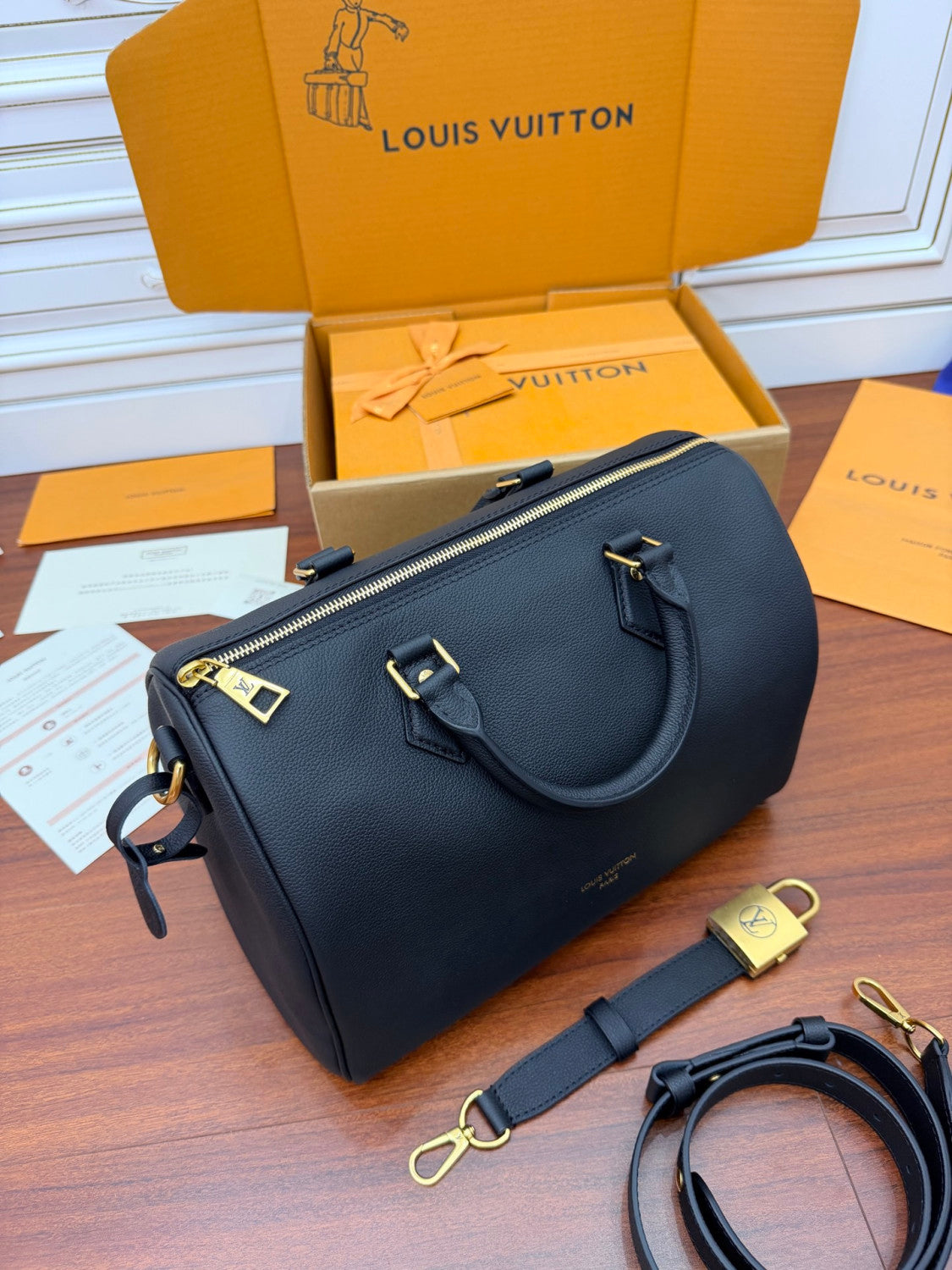 LOUIS VUITTON Speedy Soft 30 Low Key Bags M24891 #376517