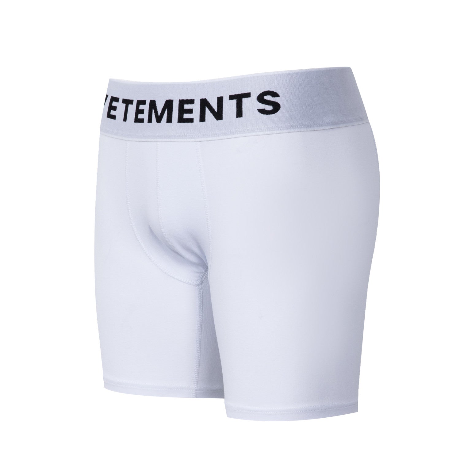 Vetements Men's Printed Letter Webbing Cotton Elastic Breathable Long Boxer Briefs Comfortable High Street Underpants Accessories  #9952