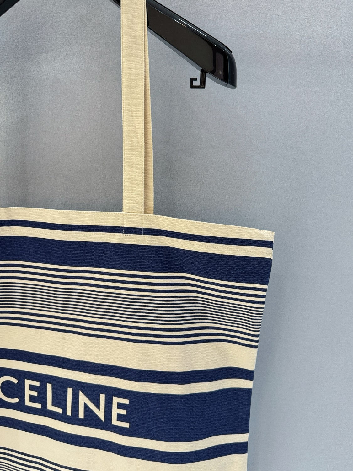 Celine Women's Striped Letter Print Casual Single Shoulder Tote Bag Bags (One Large and One Small Combination) #76985