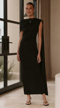 Delilah Maxi Dress - Black
