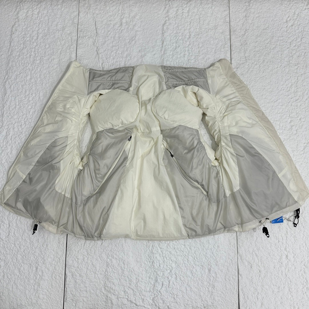 Adidas Men's and Women's Spring and Autumn Solid Color Quilted Logo Drawstring Zipper Down Vests Jacket #73672