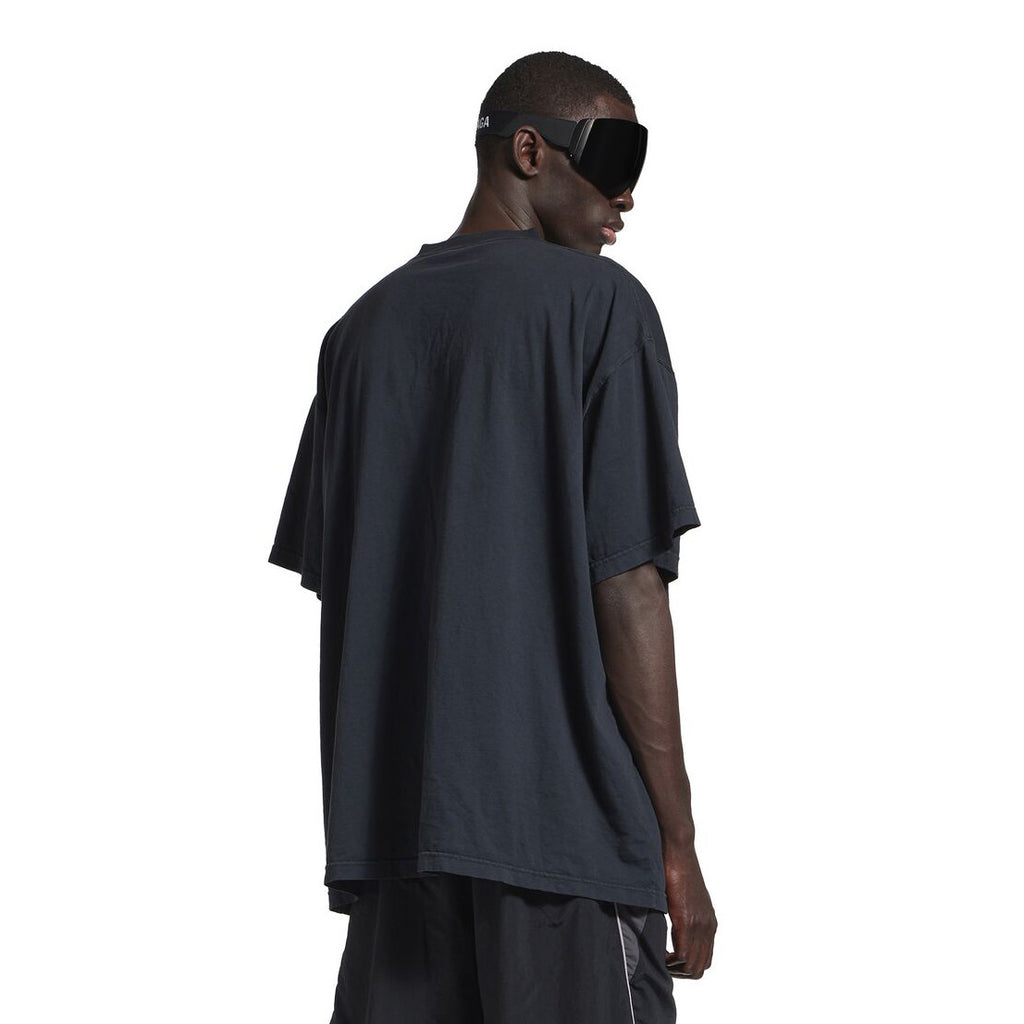 Balenciaga ﻿﻿LOOP SPORTS ICON Men's Summer Fashion Casual Crew Neck Pullover Solid Color Embroidered Crew Neck Short Sleeve T-Shirt #78872