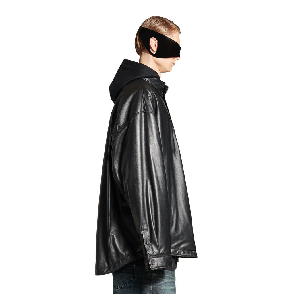 Balenciaga Men's And Women's Spring/Fall Fashion Casual Solid Color Logo Embroidered Hooded Oversized Zipper Long Sleeve Jacket Outerwear Jacket #78576