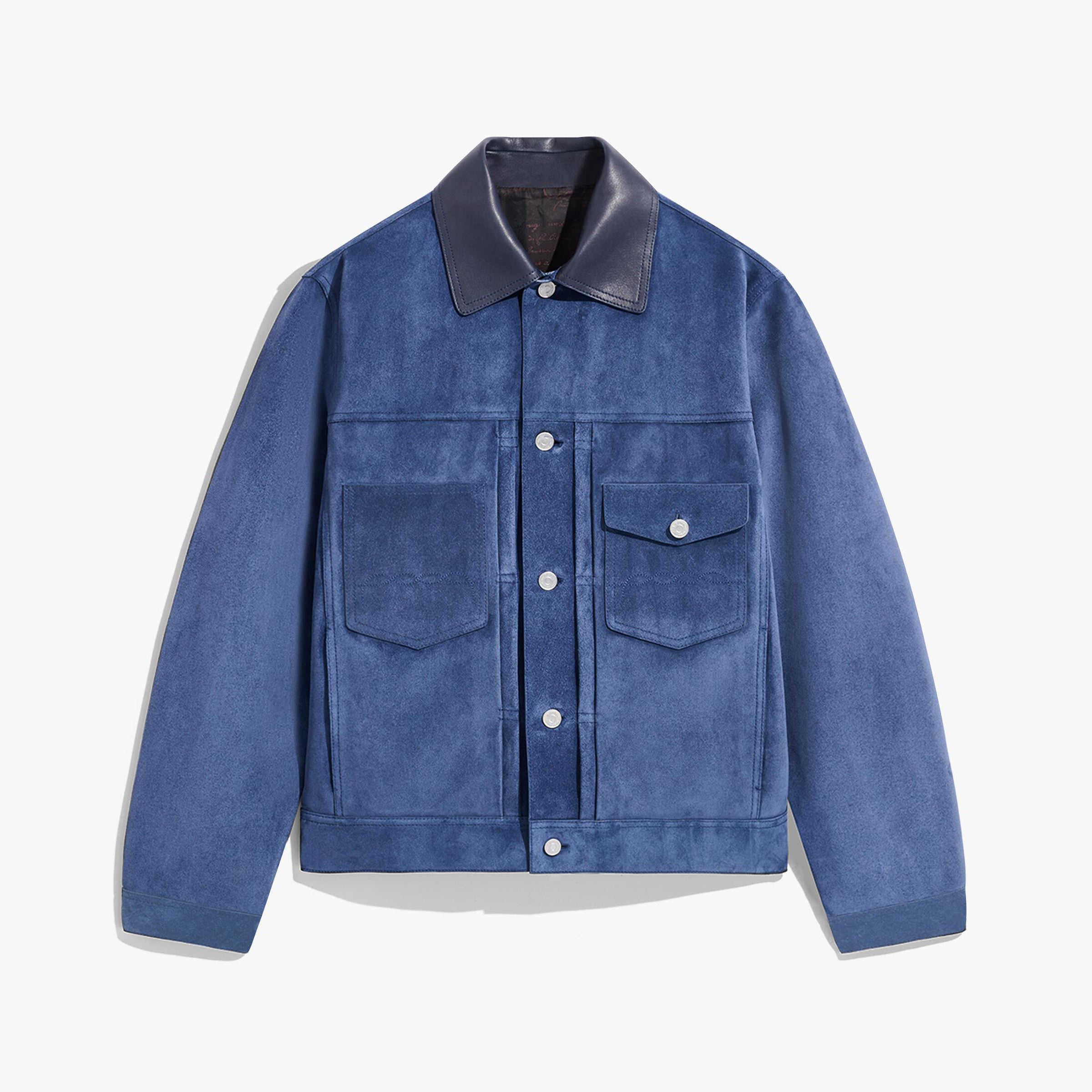 Berluti Suede Leather Jacket Ngvp #6519
