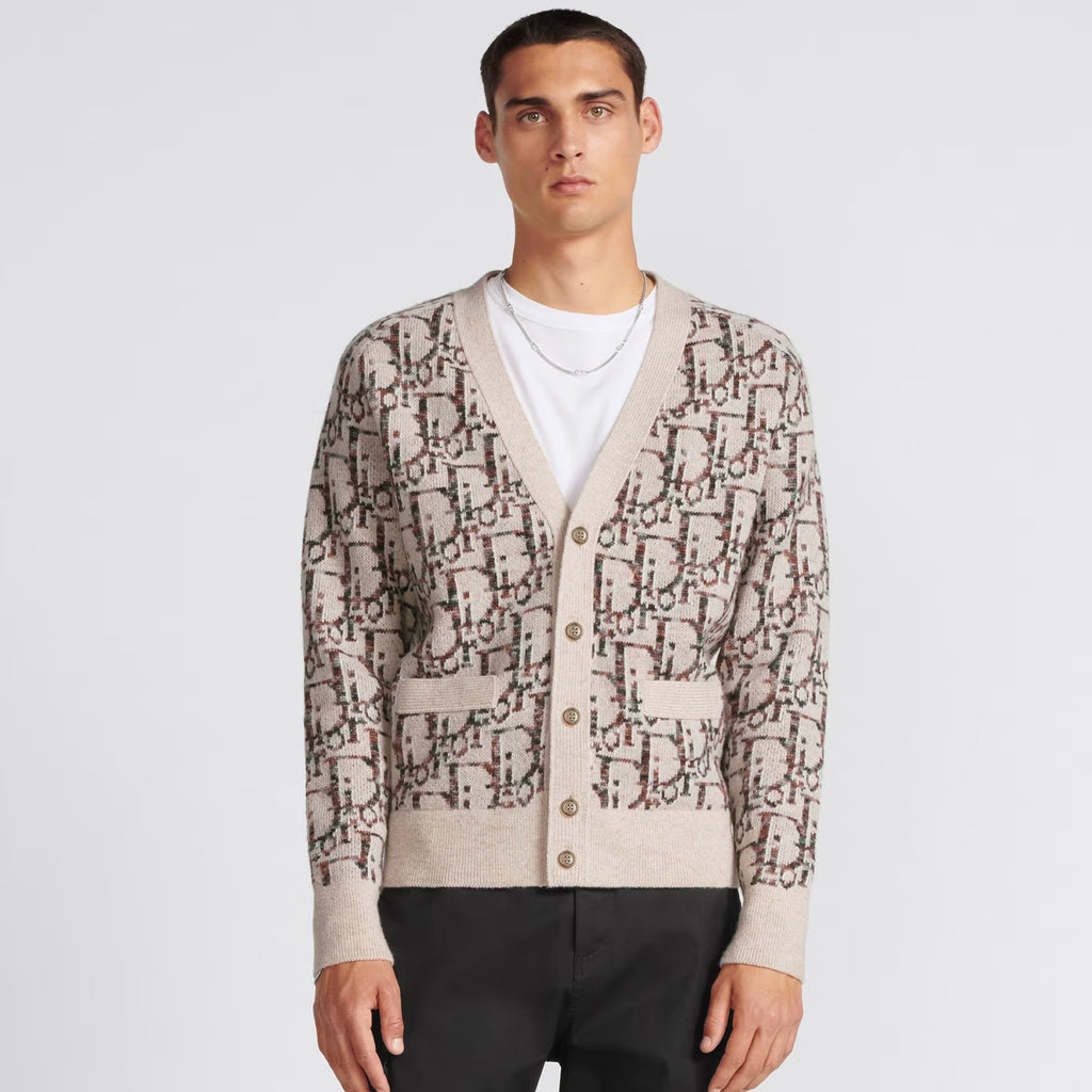 Gucci Men's Autumn And Winter Jacquard Knit Long Sleeved Cardigan Jumper Jacket #97416