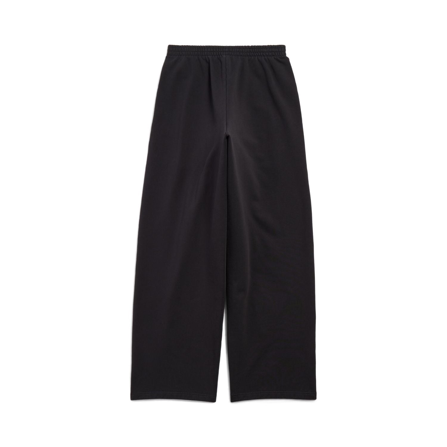 Balenciaga Men's Retro Basketball Sportswear Black High Street Standing Collar Zip Jacket Wide Leg Casual Trousers Pants Suit Set  #71859