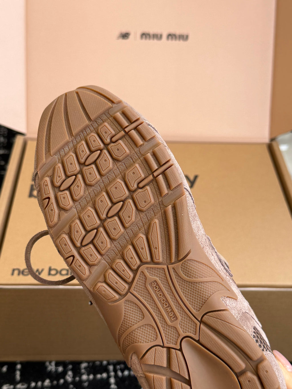 MiuMiu New Balance X MiuMiu 530 Sl Suede And Mesh Sneakers #384881