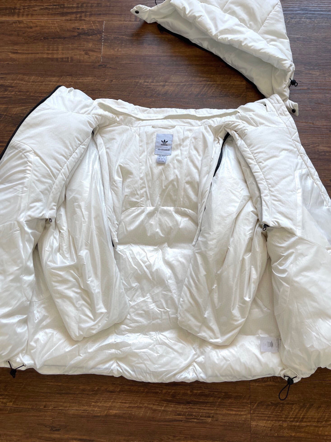 Adidas Originals x HAMCUS Hooded Long Sleeved Down Jacket #21976