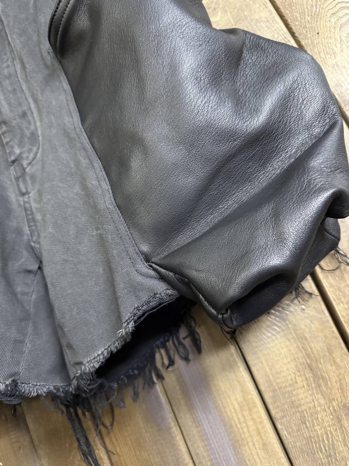 Rick Owens Men's Summer Cotton Cowhide Low Waist Zipper Loose Solid Color Casual Work Shorts Ngvp #9486