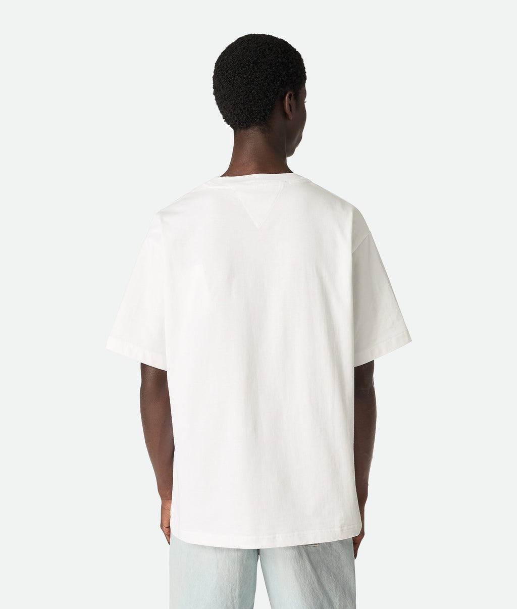 Bottega Veneta Men's Women's Summer Solid Color Round Neck Cotton Logo Printed Jersey Short Sleeve T-Shirt Ngvp #1416