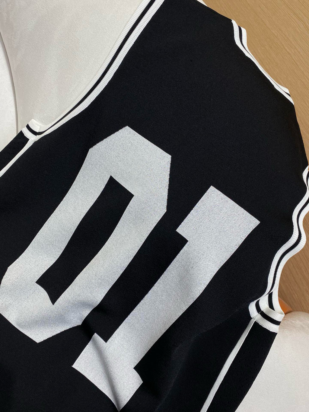 Balenciaga Men's Summer Basketball Series Black and White Jacquard Sports Knit Tank Top Casual Athletic Shorts Set Suit #76417