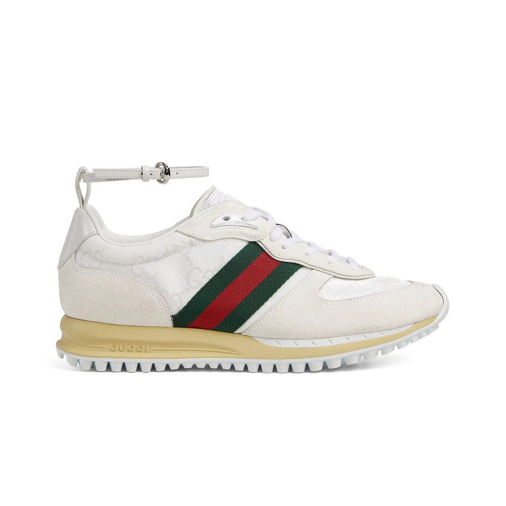 Gucci Re-Motion Women's Summer Solid Colour Round Toe Lace Up Low Top Casual Sneakers Shoes #76773