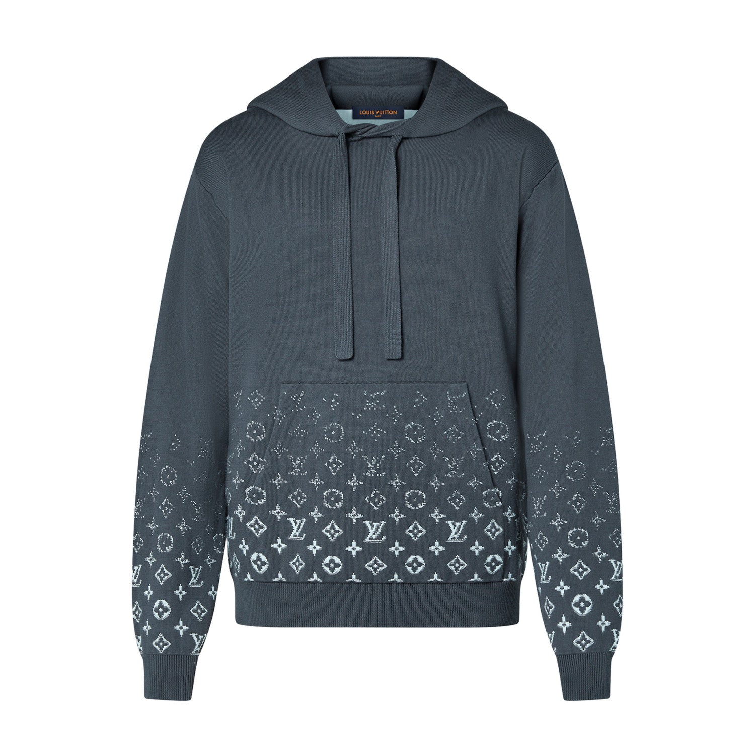 Louis Vuitton Men's Summer Gradient Cotton Hoodie CrewNeck Sweatshirt Pullover #97129