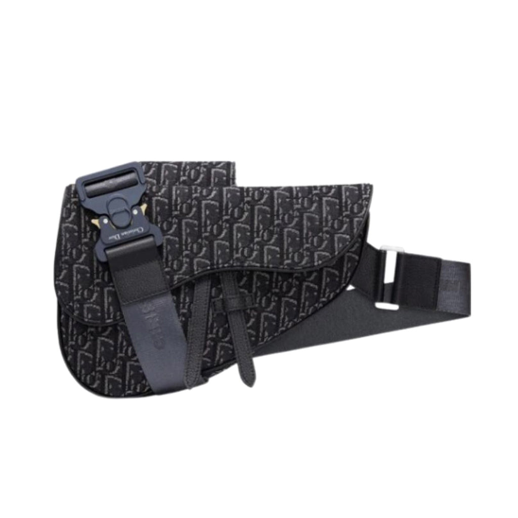Dior Men's Leather Saddle Crossbody Chest Waist Shoulder Bag Bags #75217