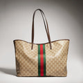 GUCCI Gucci Tribeca Large Tote bag GG Denim #384012