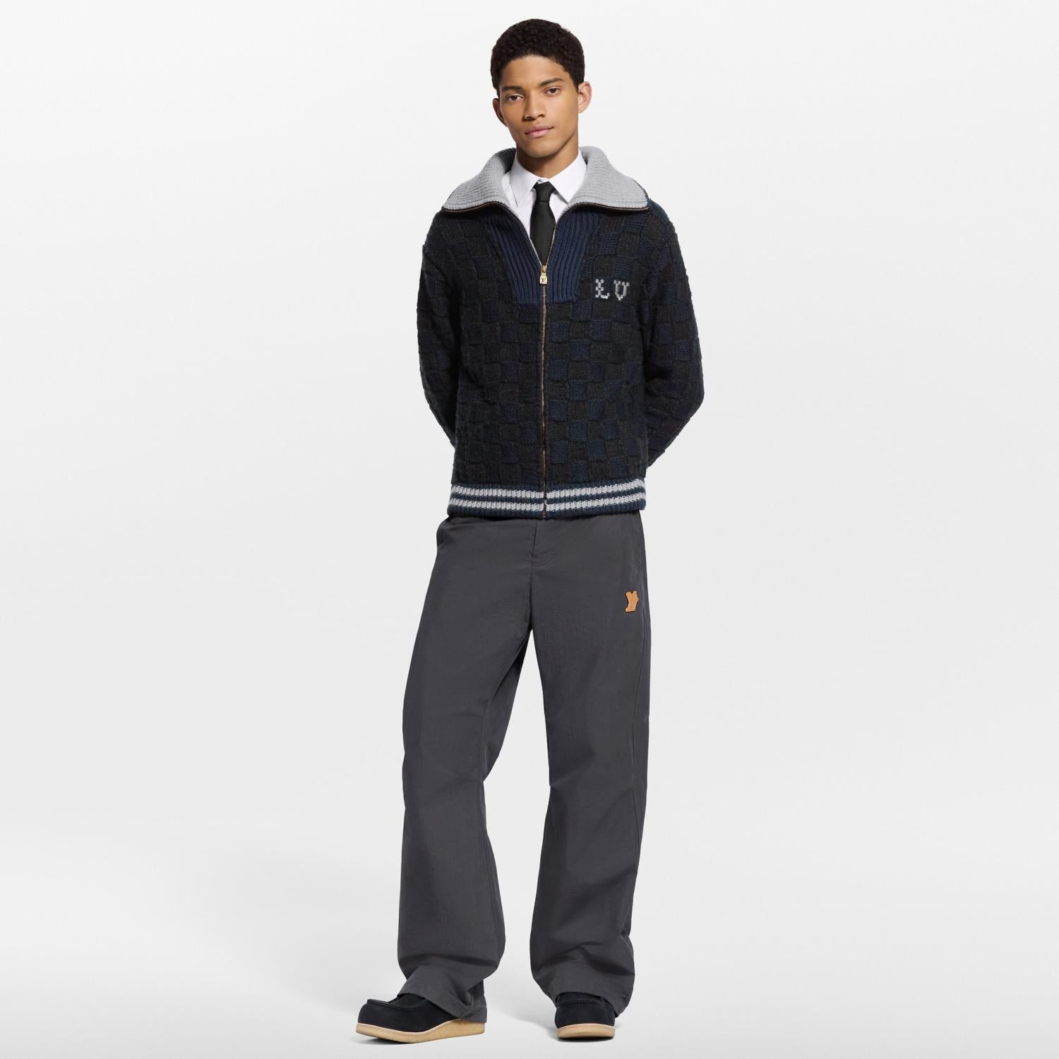 Louis Vuitton Damier Knit Blouson #335859