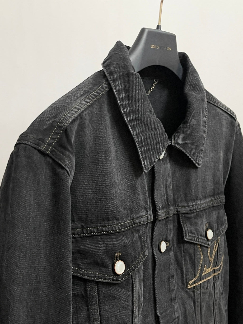 Louis Vuitton 25FW Men's LV Denim Trucker Jacket #333416
