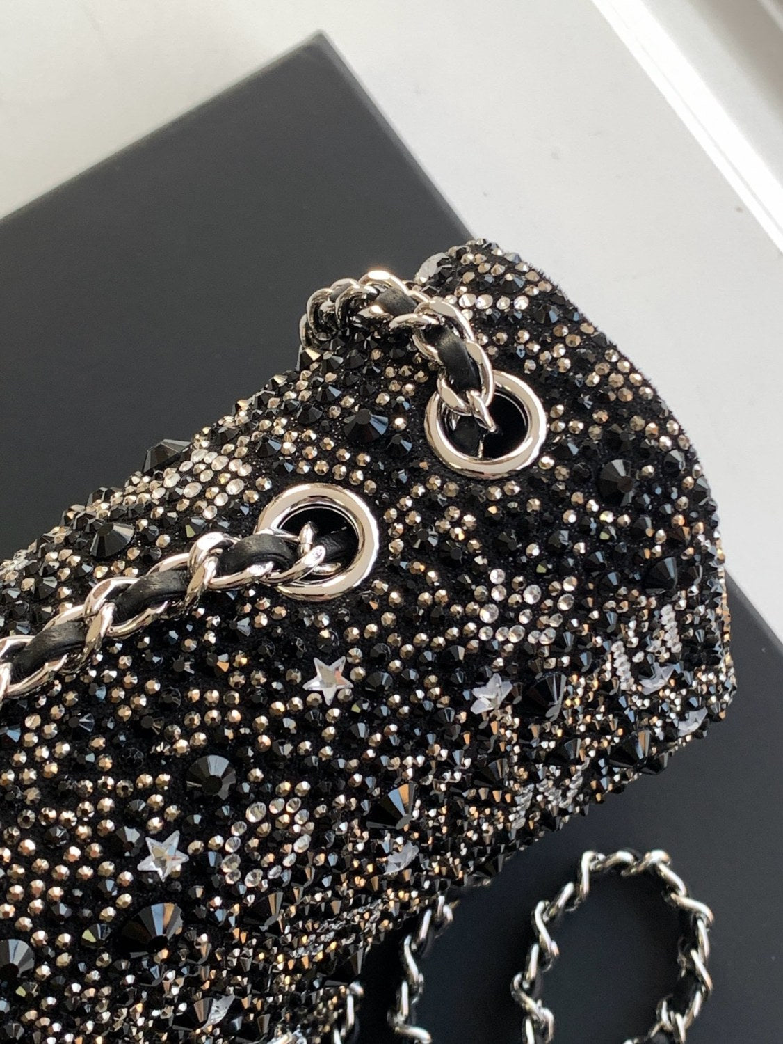 Chanel Women's Full Diamond Fashion Solid Color Handbag Casual Crossbody Bags Bag #71914