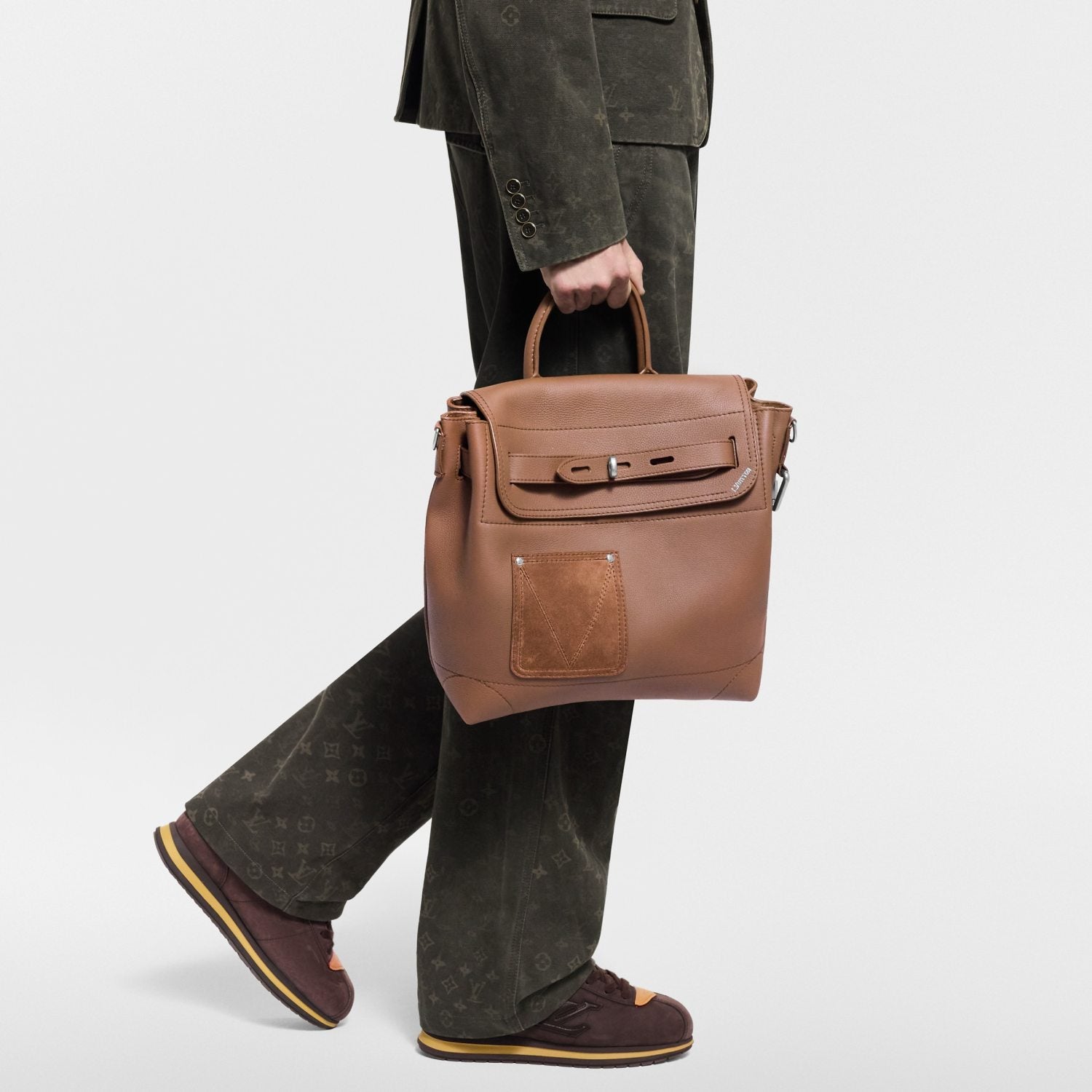 Louis Vuitton Steamer 30 H38 Men Bags Men's Briefcase: Stylish Commuter Bag with Sophisticated. High-End Appeal M26758 #82394A
