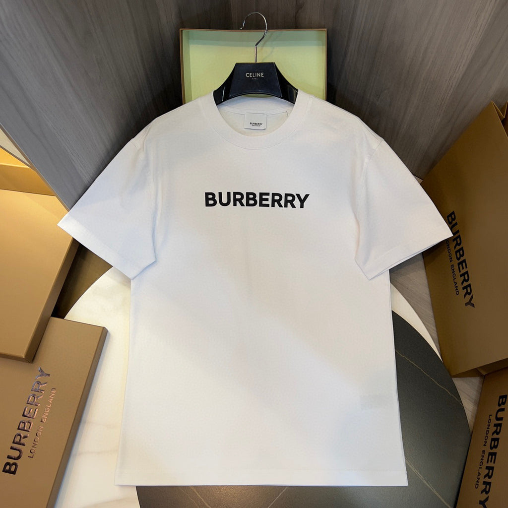 Burberry Letter White Short Sleeve T-Shirt #96153