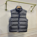 Prada Striped Sleeveless Down Vest #22111