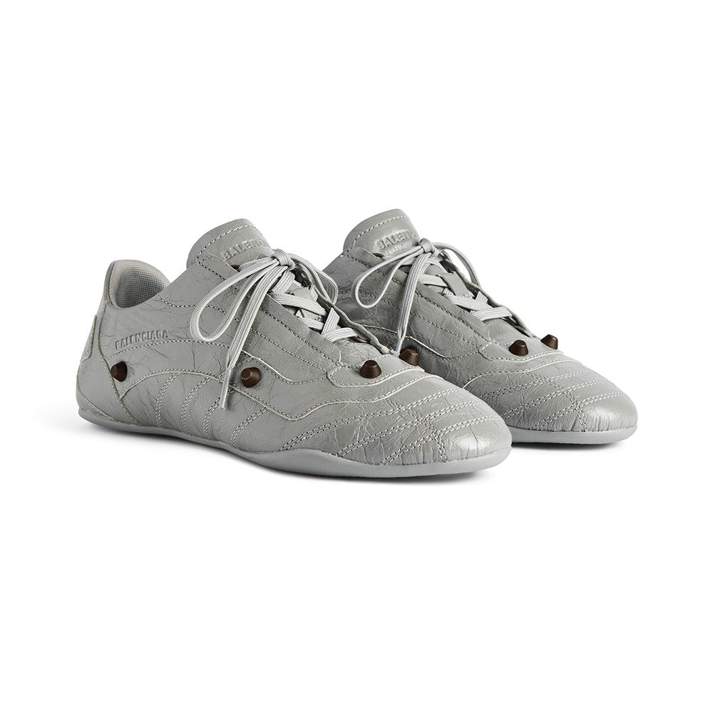 Balenciaga  Women's City Sneaker Sheep Leather Flat Lace-up Low-cut Lifestyle Shoes #333071