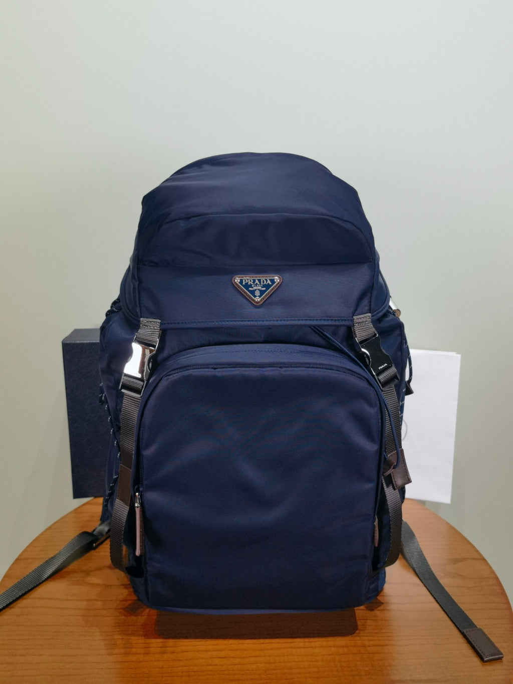 PRADA Prada Speedrock Re-nylon And Leather Backpack #383410
