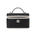 Chanel 26 New Arrival Black And White Panda Colour-block Lunch Bag Colour-block Make-up Bag Diamond-quilted Chain-strap Handbag  Lady Bags AP5240 #84323A
