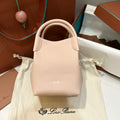 Loro Piana Women's Solid Color Detachable Shoulder Strap Cowhide Leather Single Shoulder Slanting Handbag Bag Bags #75417