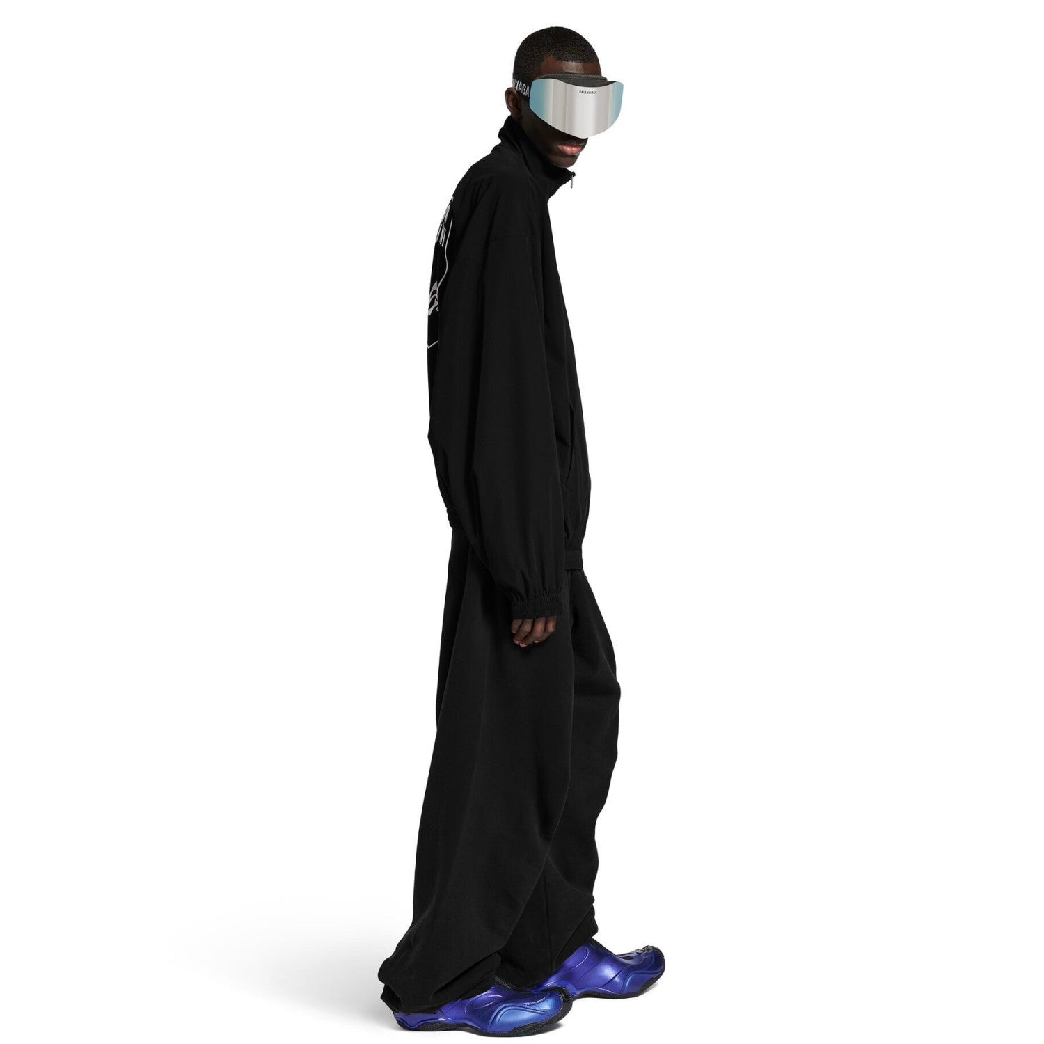 Balenciaga Men's Automobili Lamborghini Tracksuit Jacket Pants in Black#323881