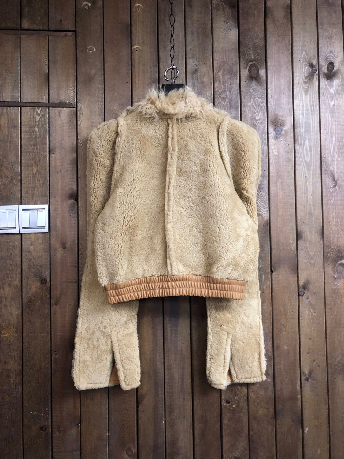 Rick Owens Fur Long Sleeve Jacket Ngvp #6659