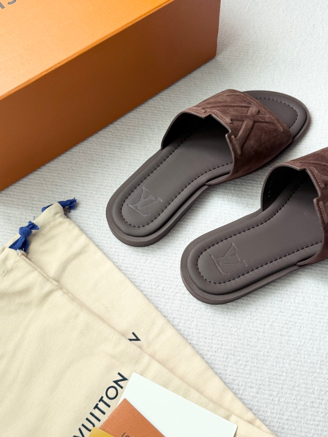 LOUIS VUITTON LV Portofino Mule Men Shoes#379795