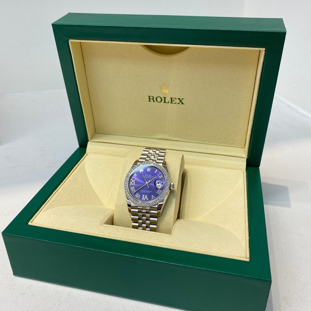 Rolex Purple Dial Watch Accessories #57393