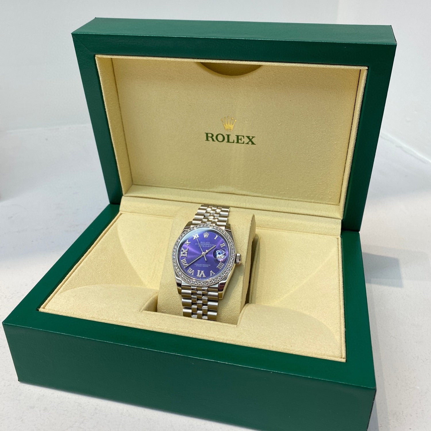 Rolex Purple Dial Watch Accessories #57393