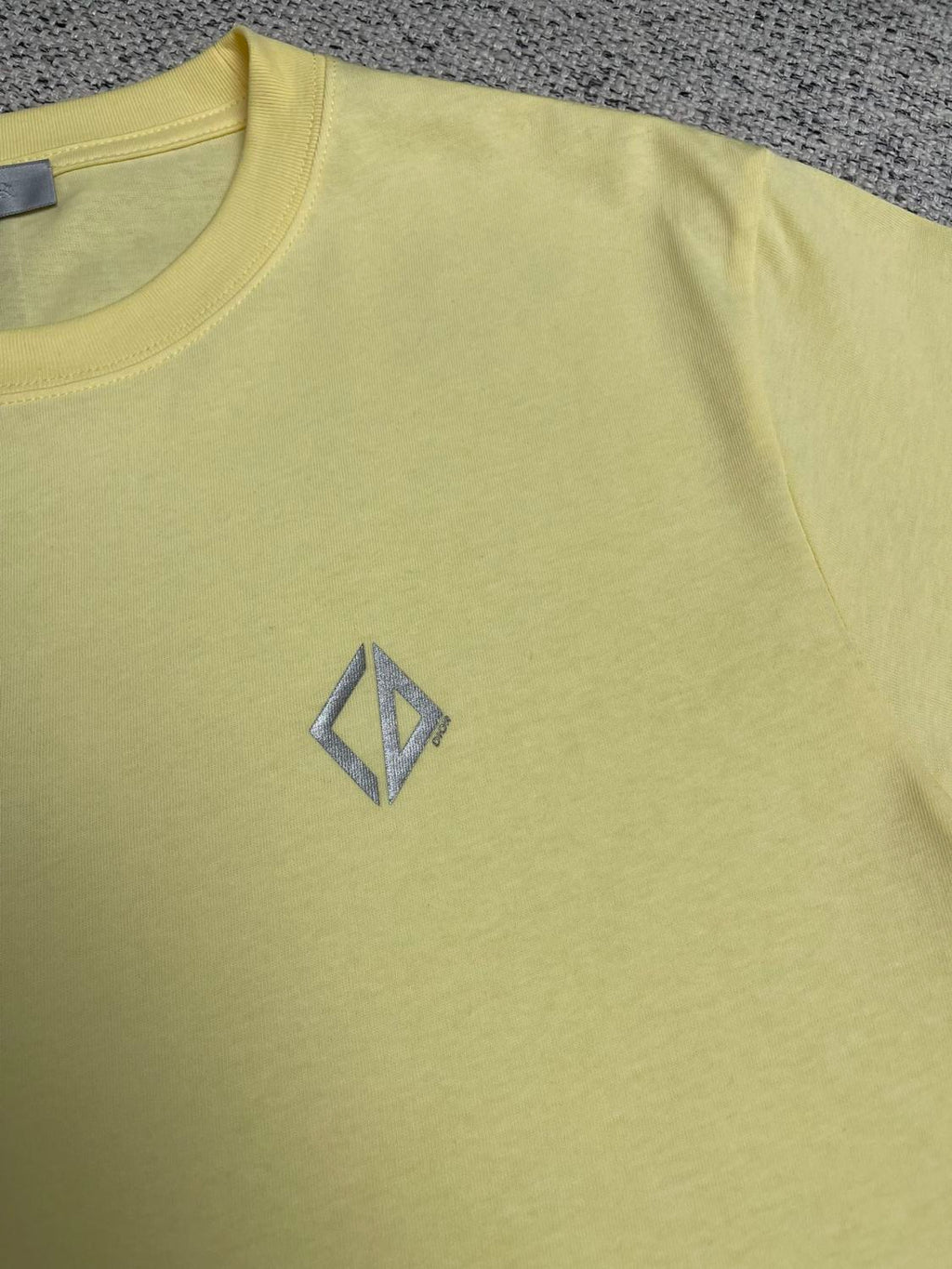 Dior Men's Summer Dior Solid Color Cotton Round Neck Loose Short Sleeve T-Shirt #76267